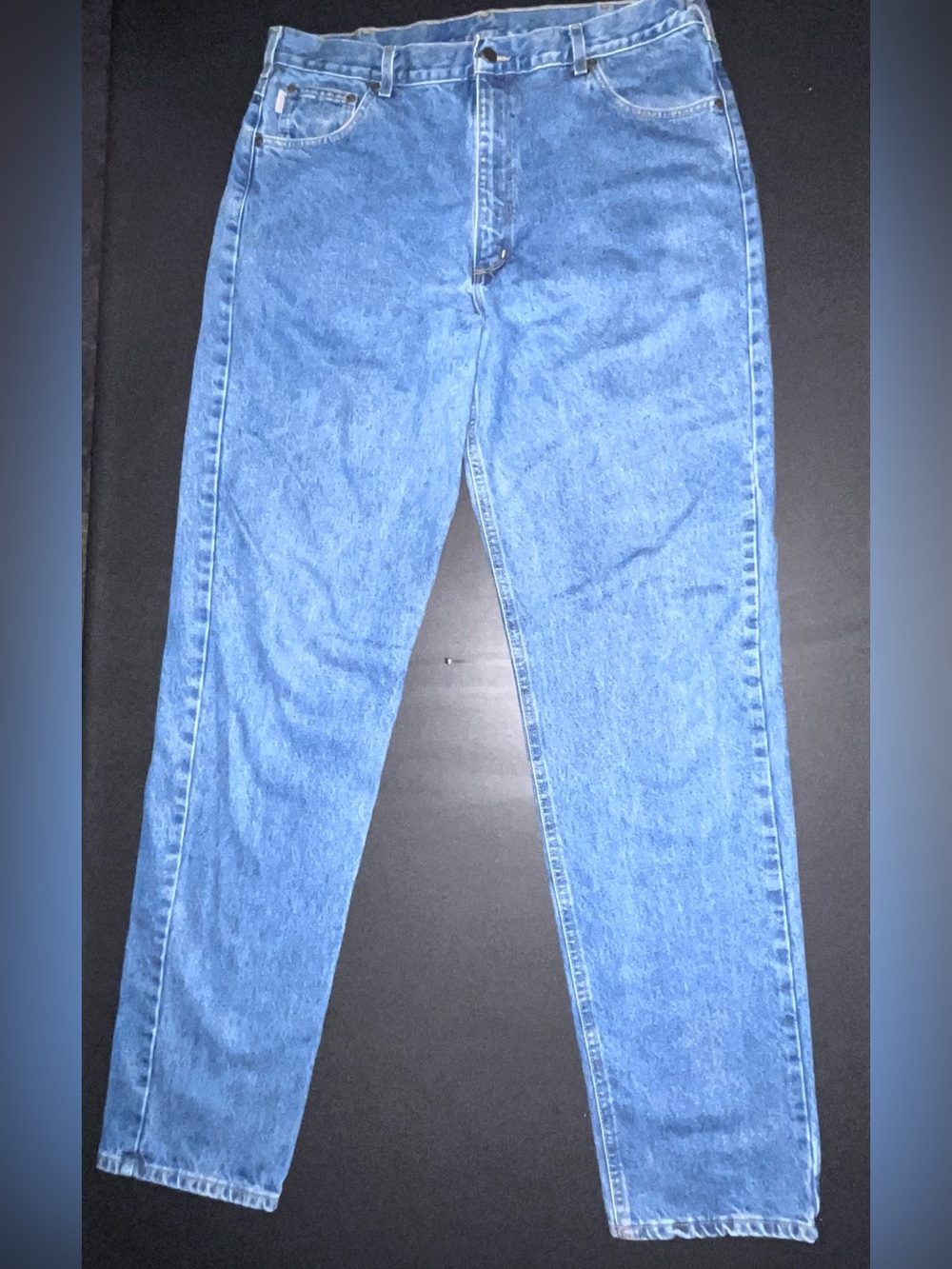 Carhartt Men's Light Blue Relaxed Fit Jeans